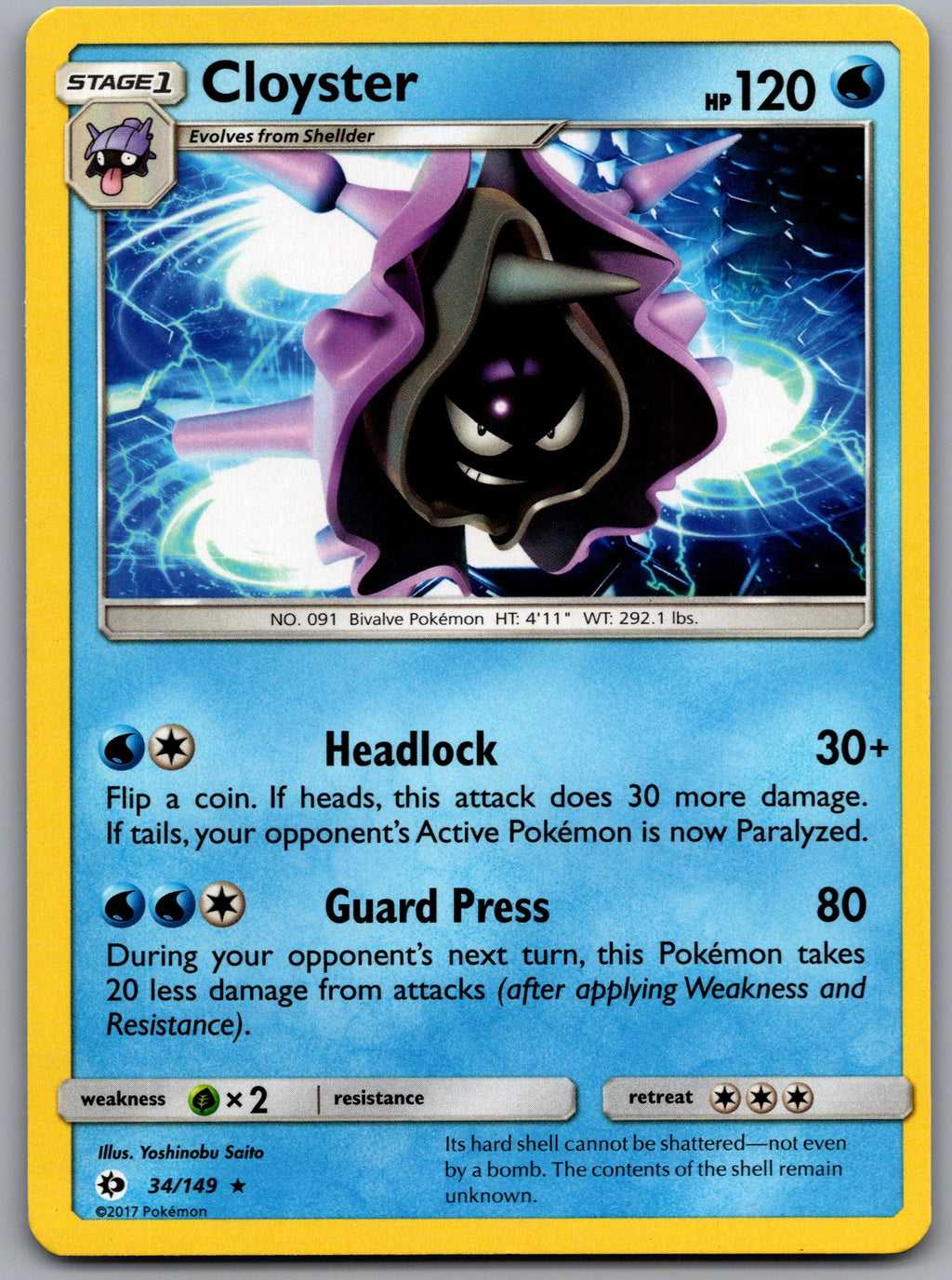 Cloyster | Near Mint / English / Normal