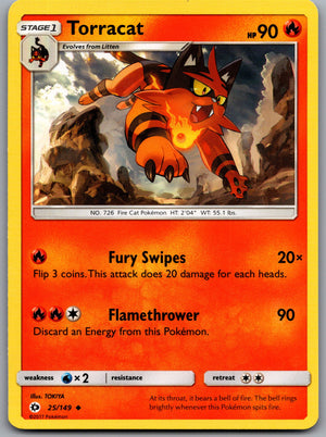 Torracat 25/149 [SM Base Set]