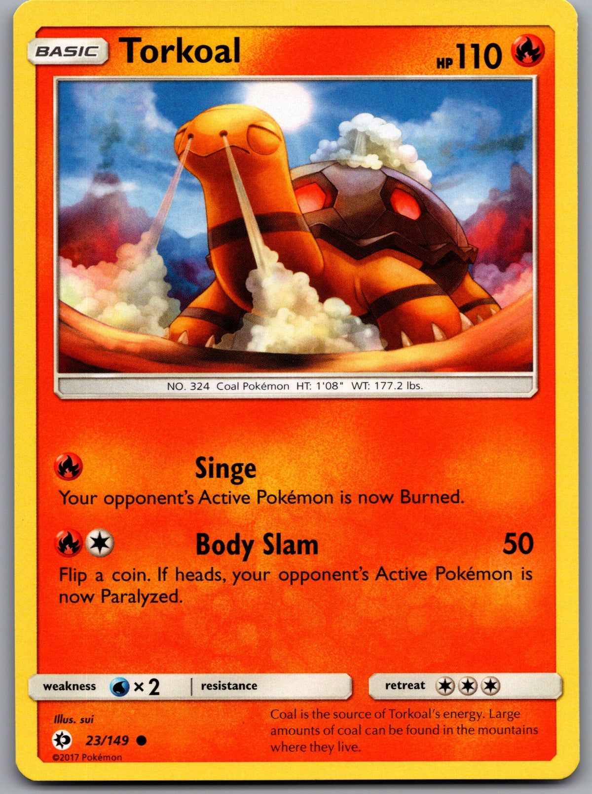 Torkoal | Near Mint / English / Normal