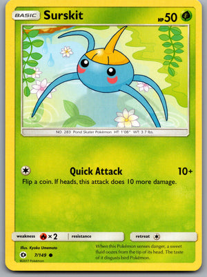 Surskit 7/149 [SM Base Set]