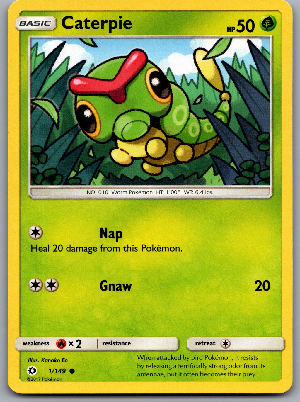 Caterpie | Near Mint / English / Normal