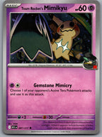 Team Rocket's Mimikyu - 097/217