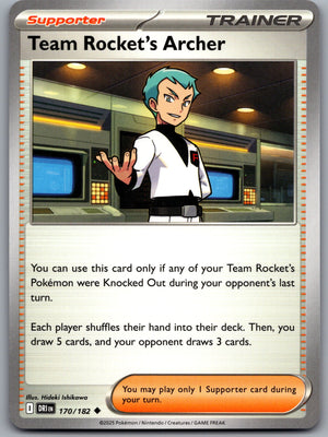 Team Rocket's Archer - 170/182 [SV10: Destined Rivals]