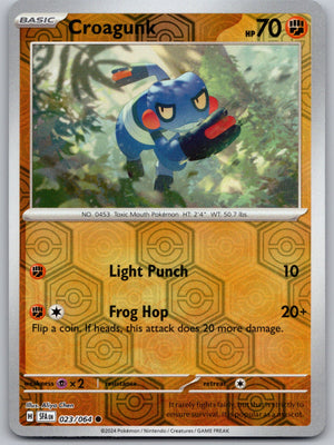 Croagunk 023/064 [SV: Shrouded Fable]