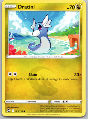 Dratini 129/195 [SWSH12: Silver Tempest]