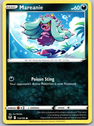 Mareanie 114/195 [SWSH12: Silver Tempest]