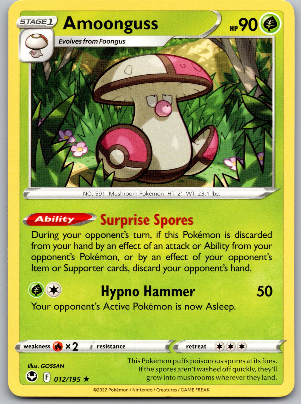 Amoonguss | Near Mint / English / Normal