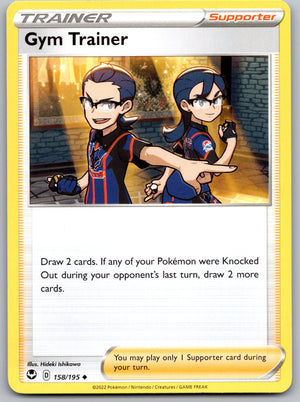 Gym Trainer 158/195 [SWSH12: Silver Tempest]