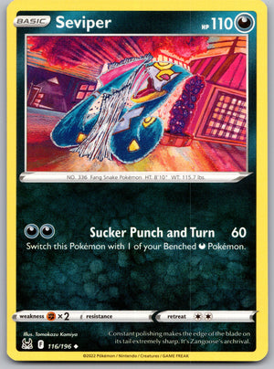 Seviper 116/196 [SWSH11: Lost Origin]
