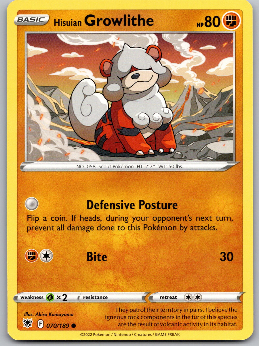 Hisuian Growlithe