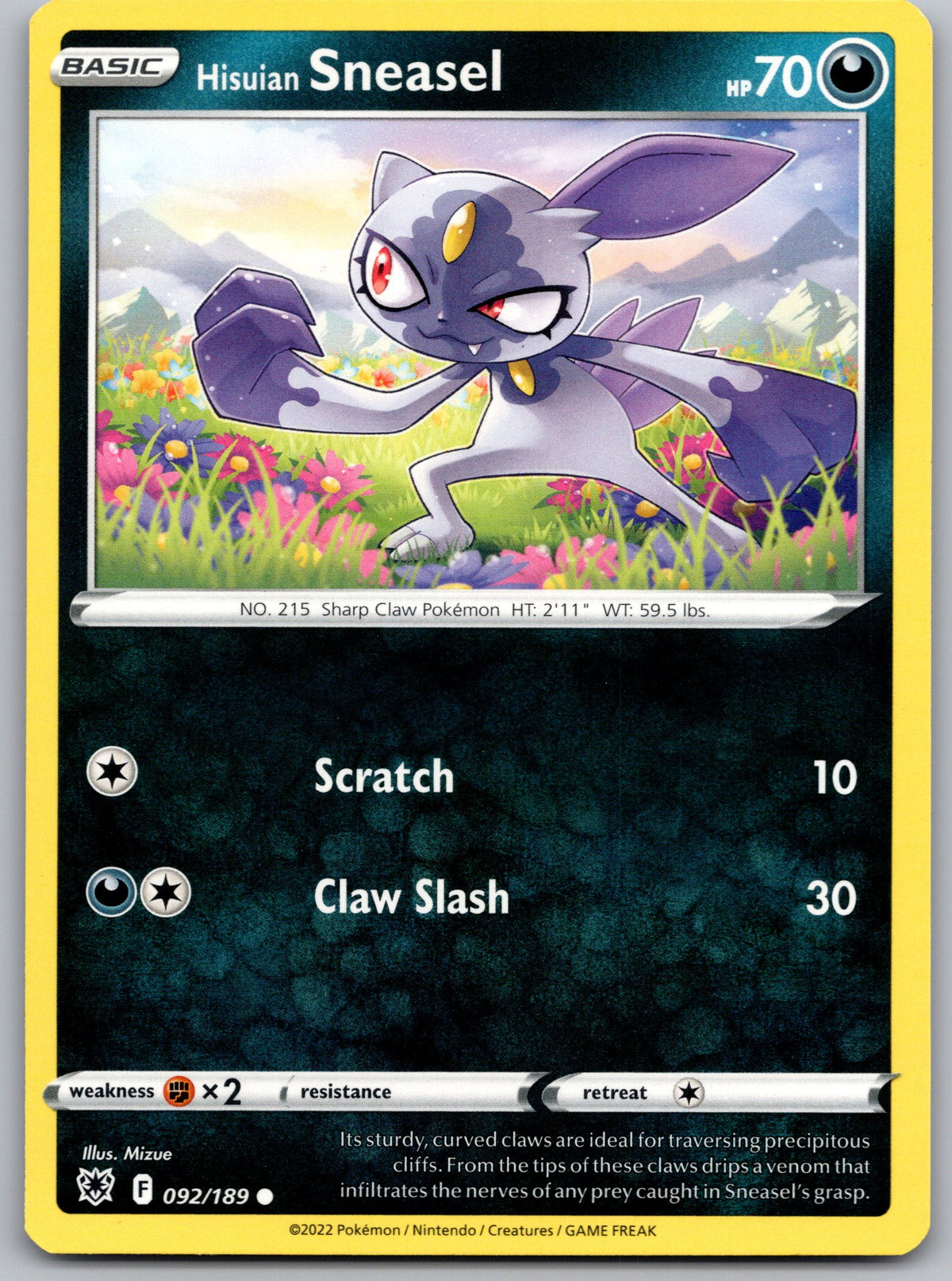 Hisuian Sneasel