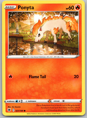 Ponyta 021/189 [SWSH10: Astral Radiance]