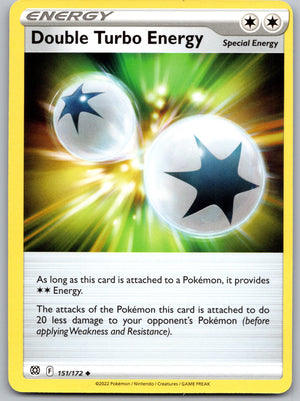 Double Turbo Energy 151/172 [SWSH09: Brilliant Stars]