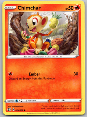 Chimchar 024/172 [SWSH09: Brilliant Stars]