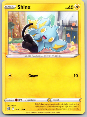 Shinx 049/172 [SWSH09: Brilliant Stars]