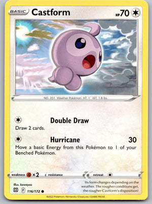 Castform 116/172 [SWSH09: Brilliant Stars]
