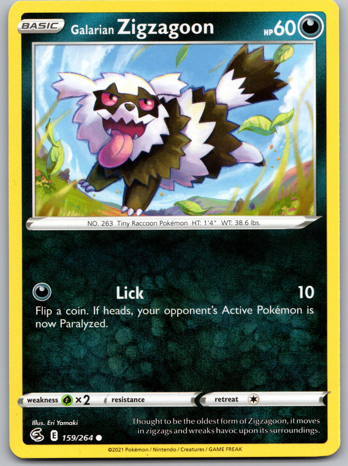 Galarian Zigzagoon