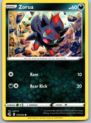 Zorua 170/264 [SWSH08: Fusion Strike]