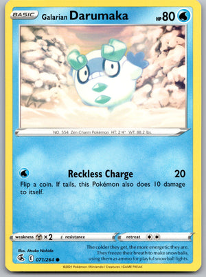 Galarian Darumaka 071/264 [SWSH08: Fusion Strike]