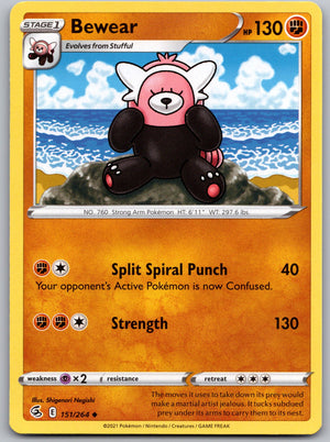 Bewear 151/264 [SWSH08: Fusion Strike]