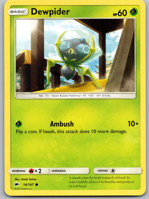 Dewpider 14/147 [SM - Burning Shadows]
