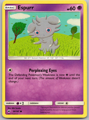 Espurr 59/147 [SM - Burning Shadows]