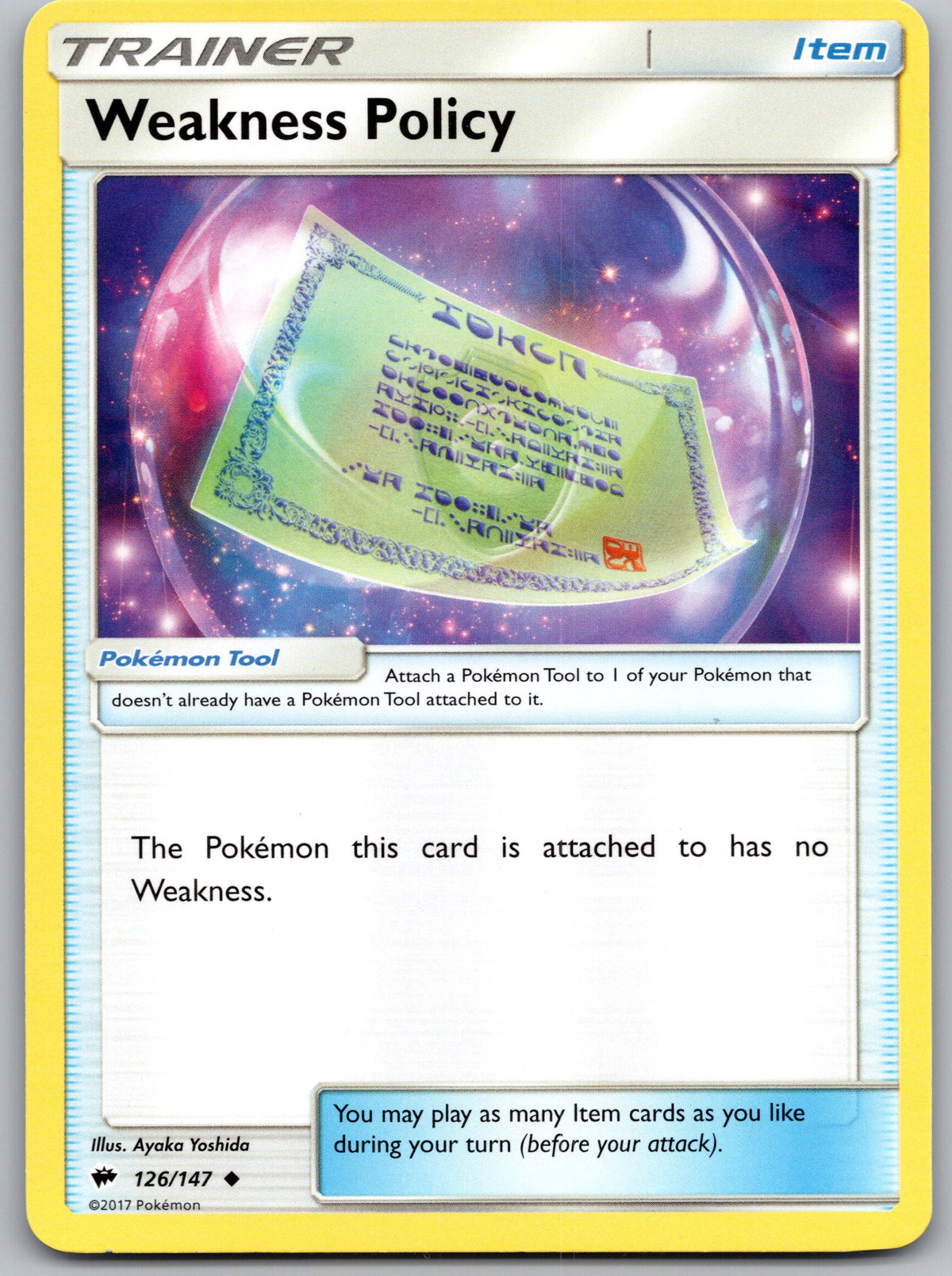 Weakness Policy