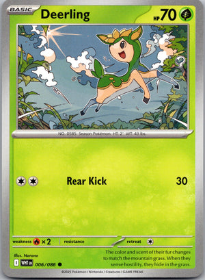 Deerling 006/086 [SV: White Flare]