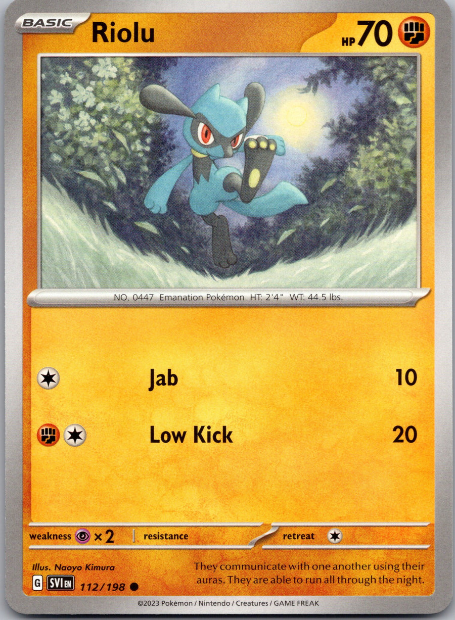 Riolu - 112/198