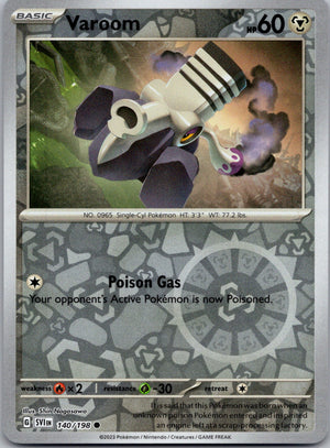 Varoom - 140/198 [SV01: Scarlet & Violet Base Set]