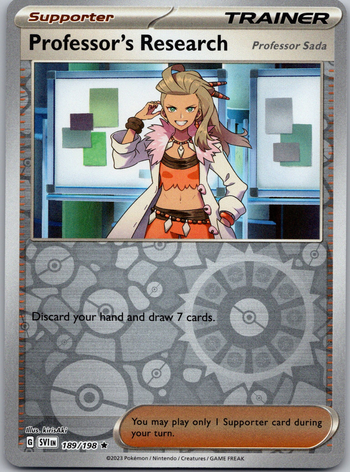 Professor's Research [Professor Sada] - 189/198
