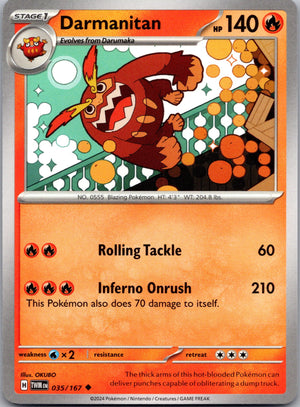 Darmanitan 035/167 [SV06: Twilight Masquerade]