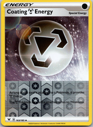 Coating Metal Energy 163/185 [SWSH04: Vivid Voltage]