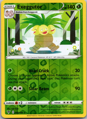 Exeggutor 005/185 [SWSH04: Vivid Voltage]