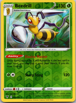 Beedrill 003/185 [SWSH04: Vivid Voltage]