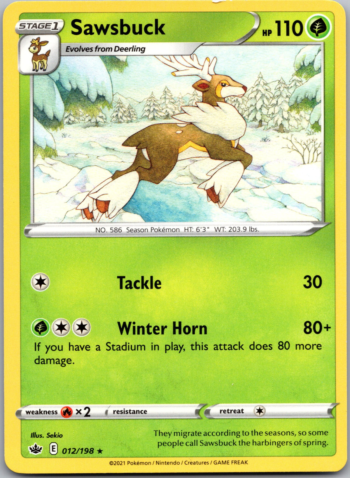 Sawsbuck