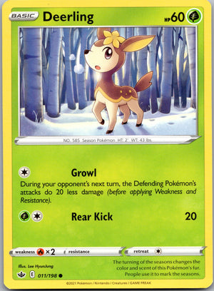 Deerling 011/198 [SWSH06: Chilling Reign]
