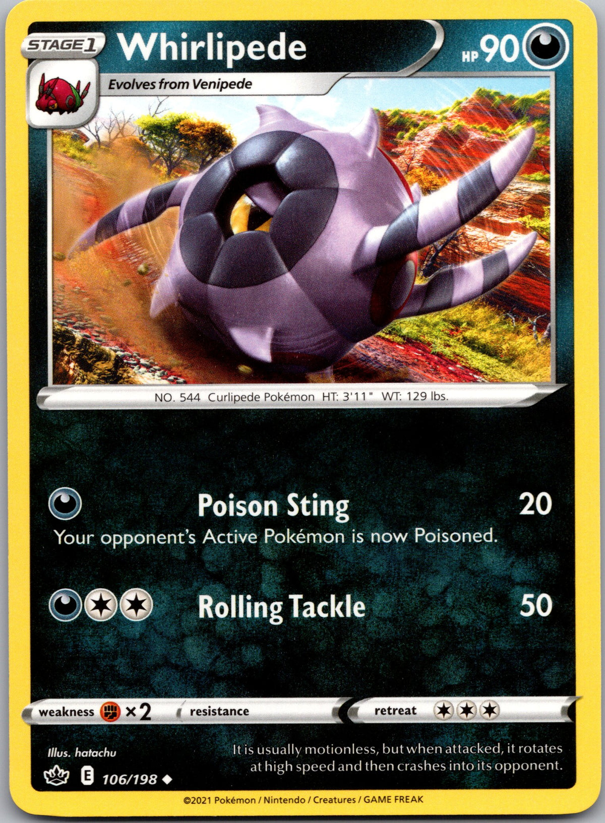 Whirlipede