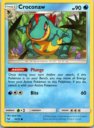 Croconaw 19/73 [Shining Legends]