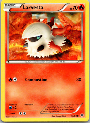 Larvesta 16/98 [XY - Ancient Origins]