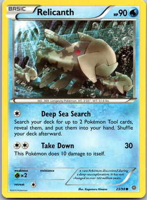 Relicanth 23/98 [XY - Ancient Origins]